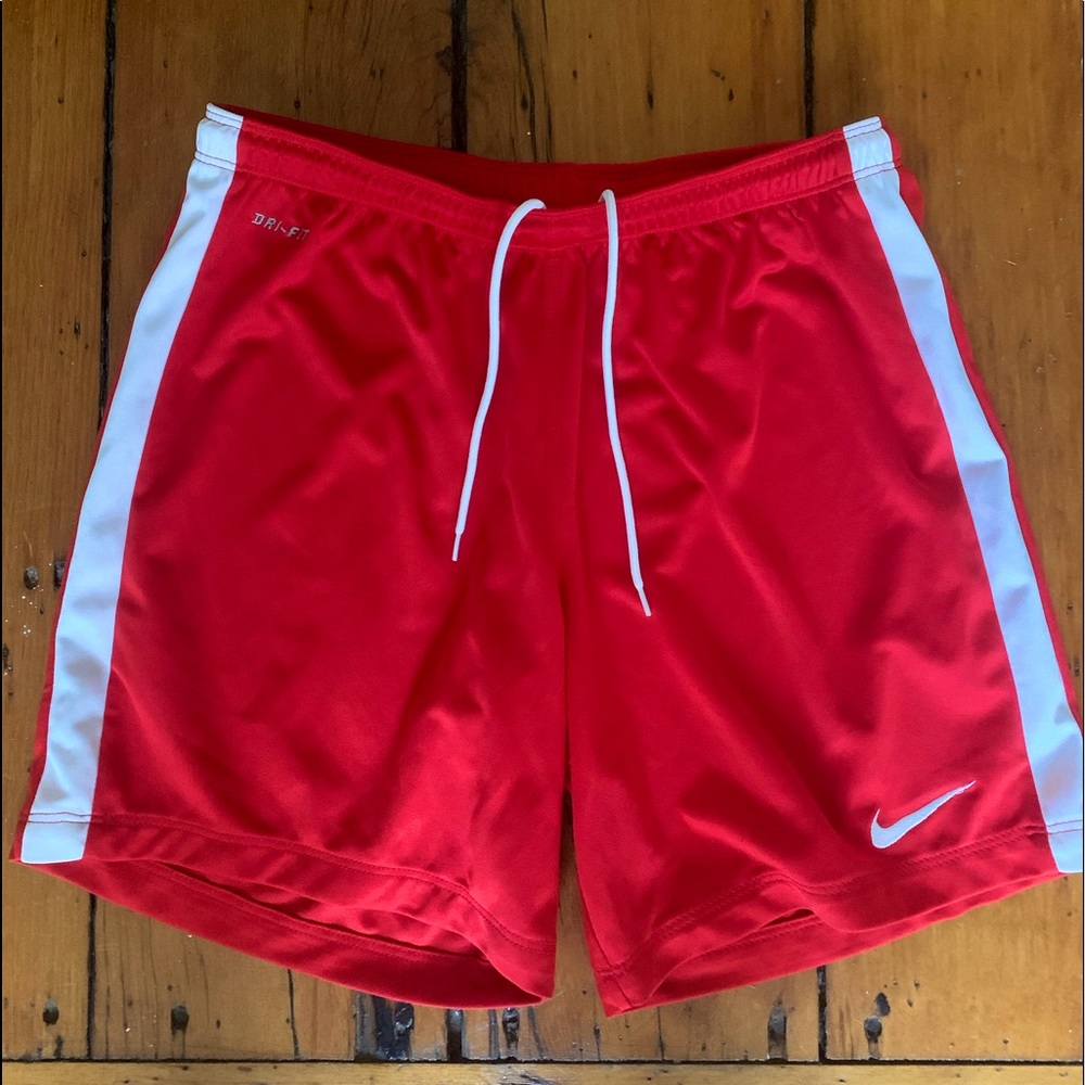 Size Small Red Nike Dri-Fit shorts